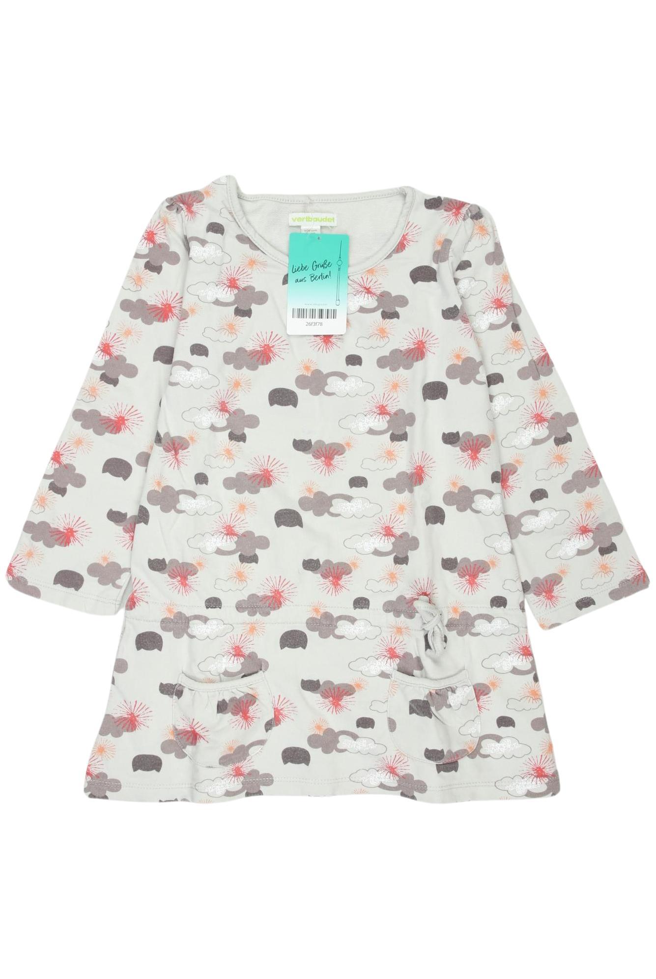 

vertbaudet Mädchen Kleid, grau, Gr. 110