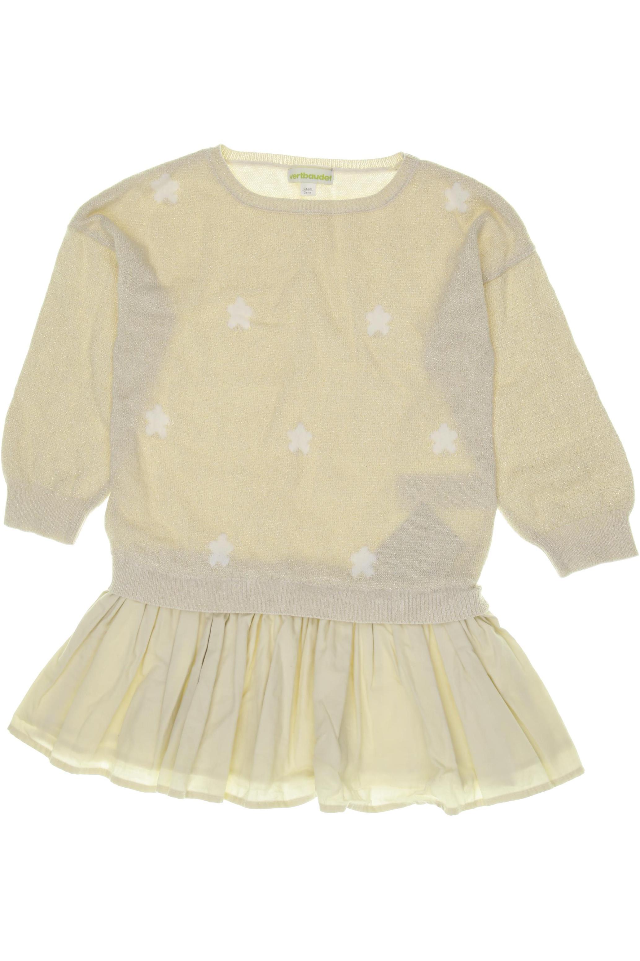 

vertbaudet Damen Kleid, beige, Gr. 92