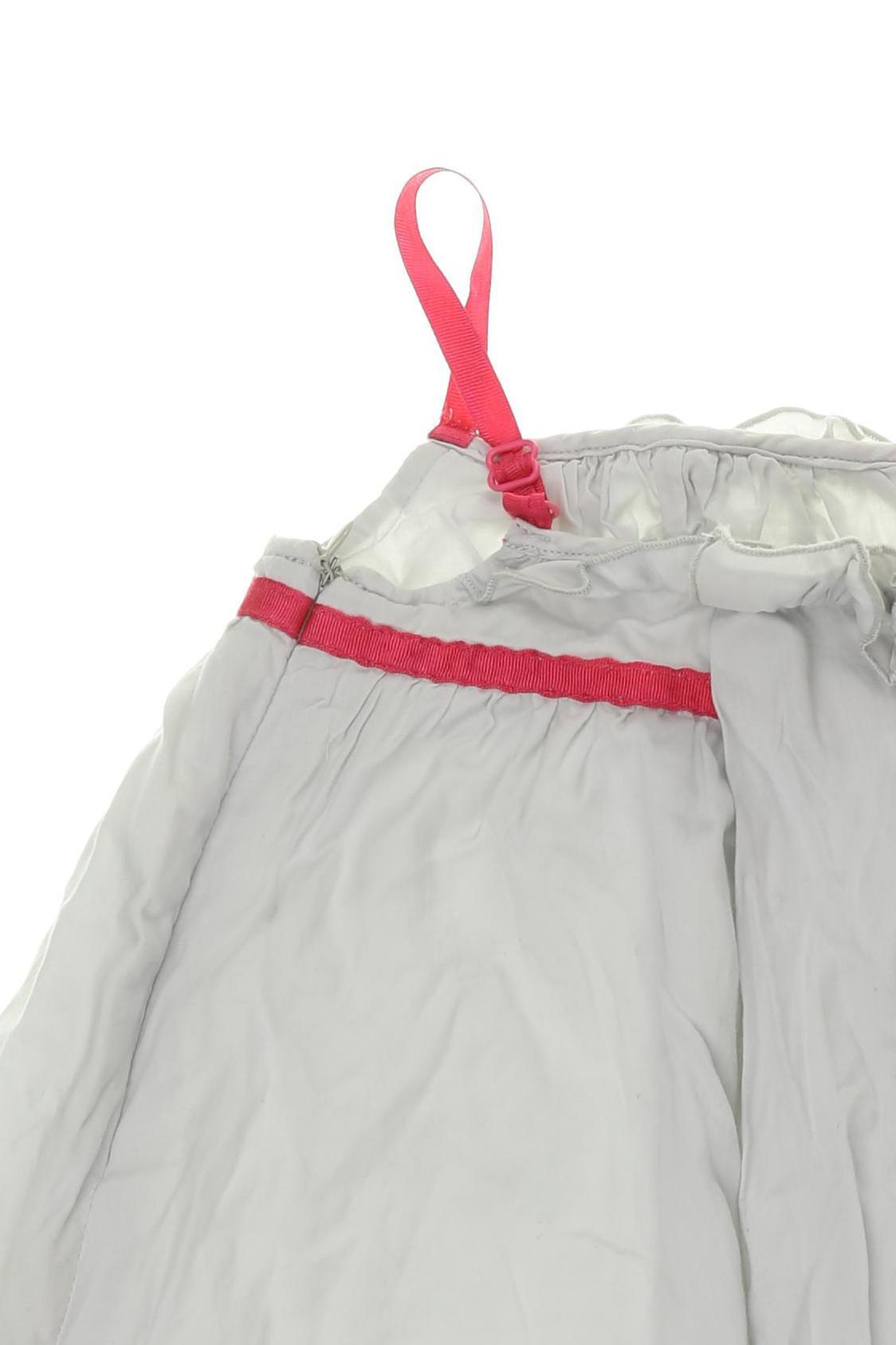 Thumbnail - vertbaudet Mädchen Kleid, grau, Gr. 86