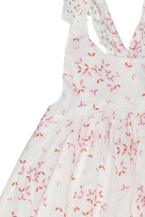 Thumbnail - vertbaudet Mädchen Kleid, weiß, Gr. 98