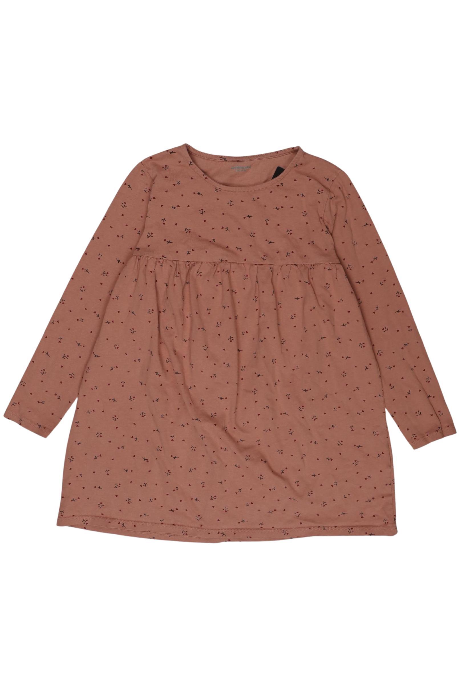 

vertbaudet Mädchen Kleid, braun, Gr. 128