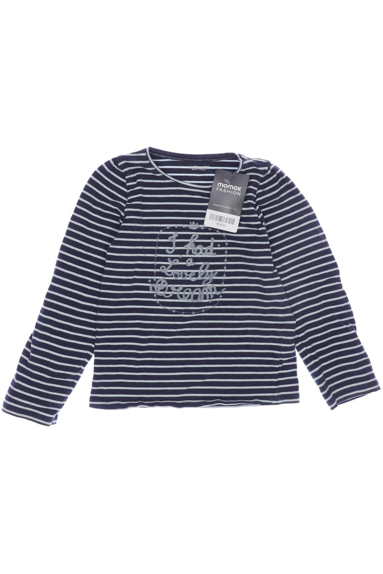 

vertbaudet Damen Langarmshirt, marineblau, Gr. 110