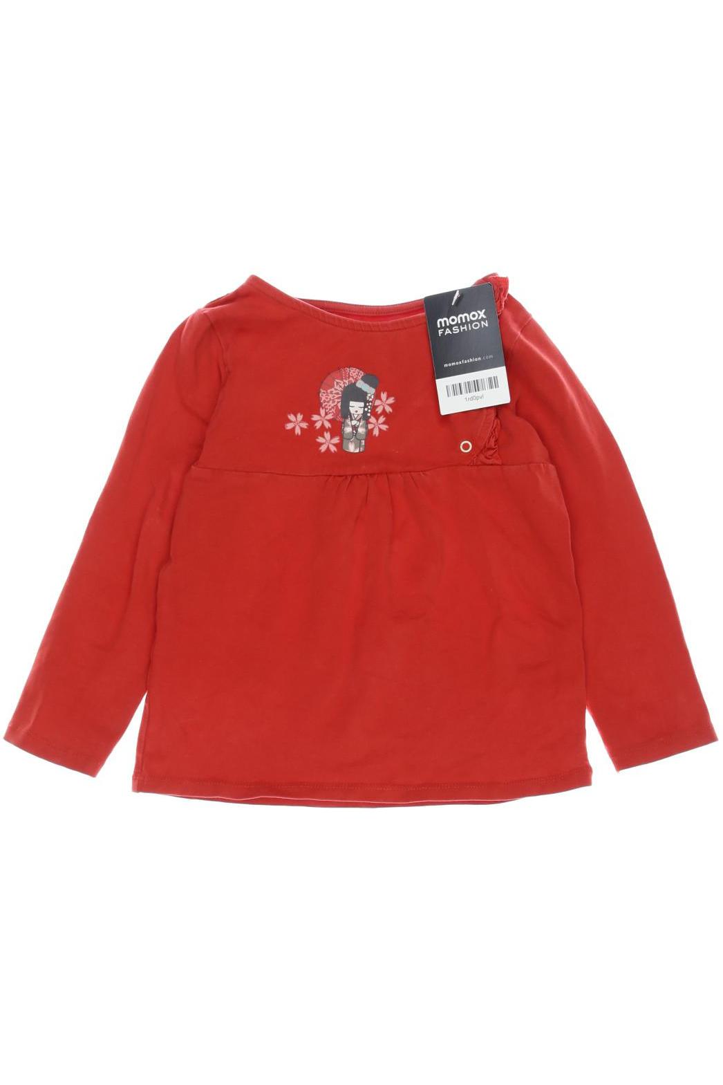 

vertbaudet Damen Langarmshirt, rot, Gr. 116