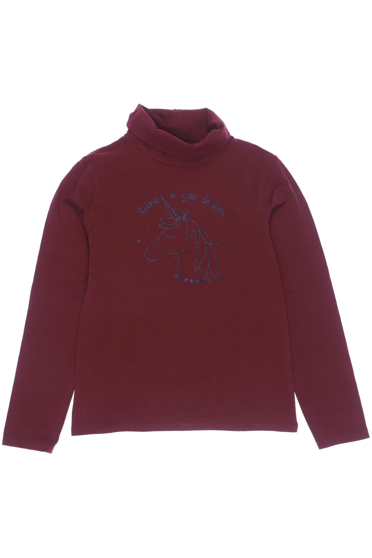 

vertbaudet Damen Langarmshirt, bordeaux, Gr. 128