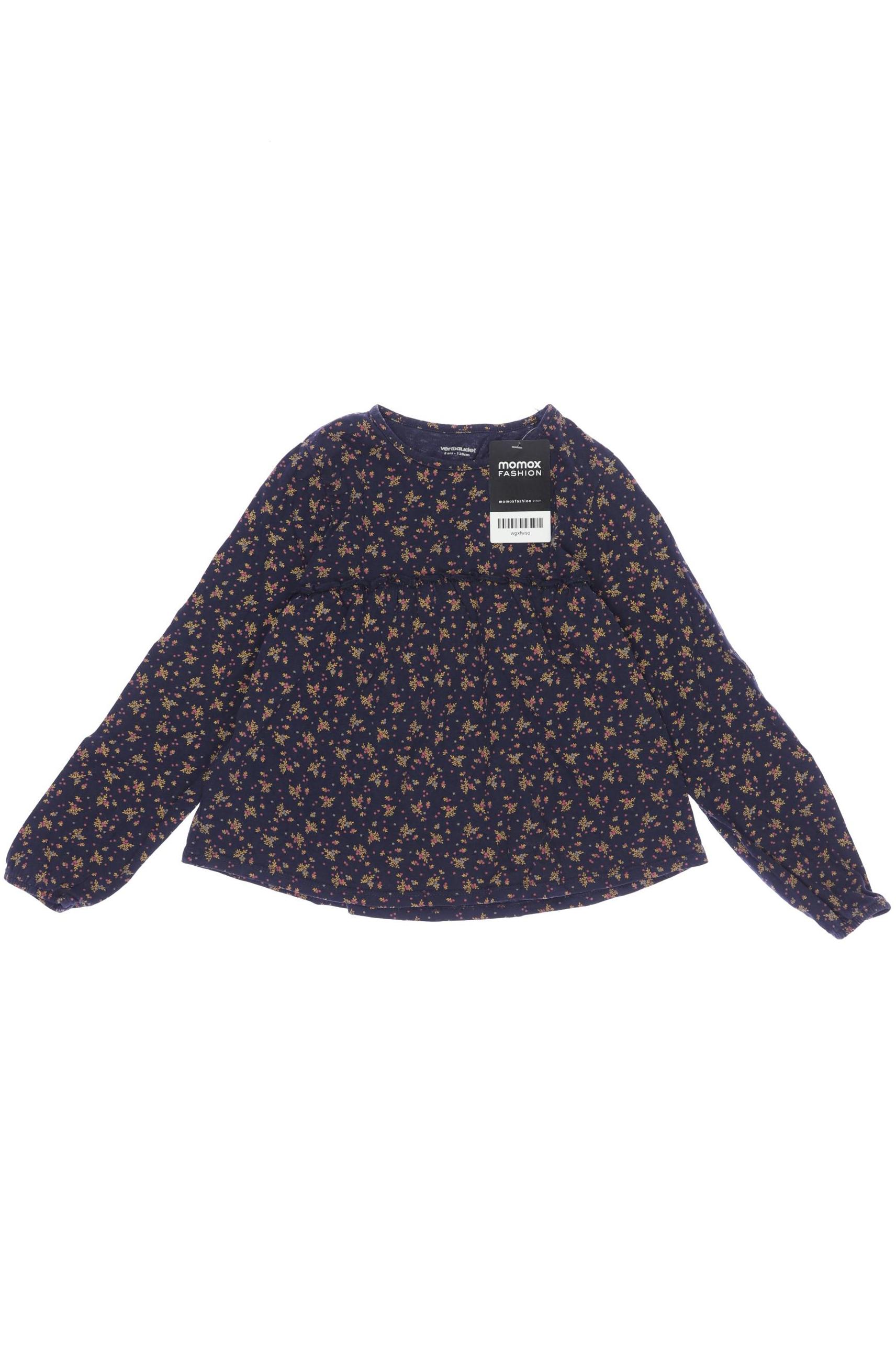 

vertbaudet Damen Langarmshirt, marineblau, Gr. 128