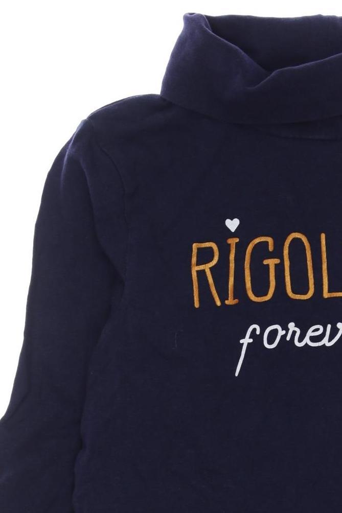 Thumbnail - vertbaudet Mädchen Langarmshirt, marineblau, Gr. 128