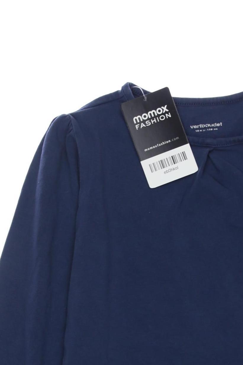 Thumbnail - vertbaudet Mädchen Langarmshirt, marineblau, Gr. 140