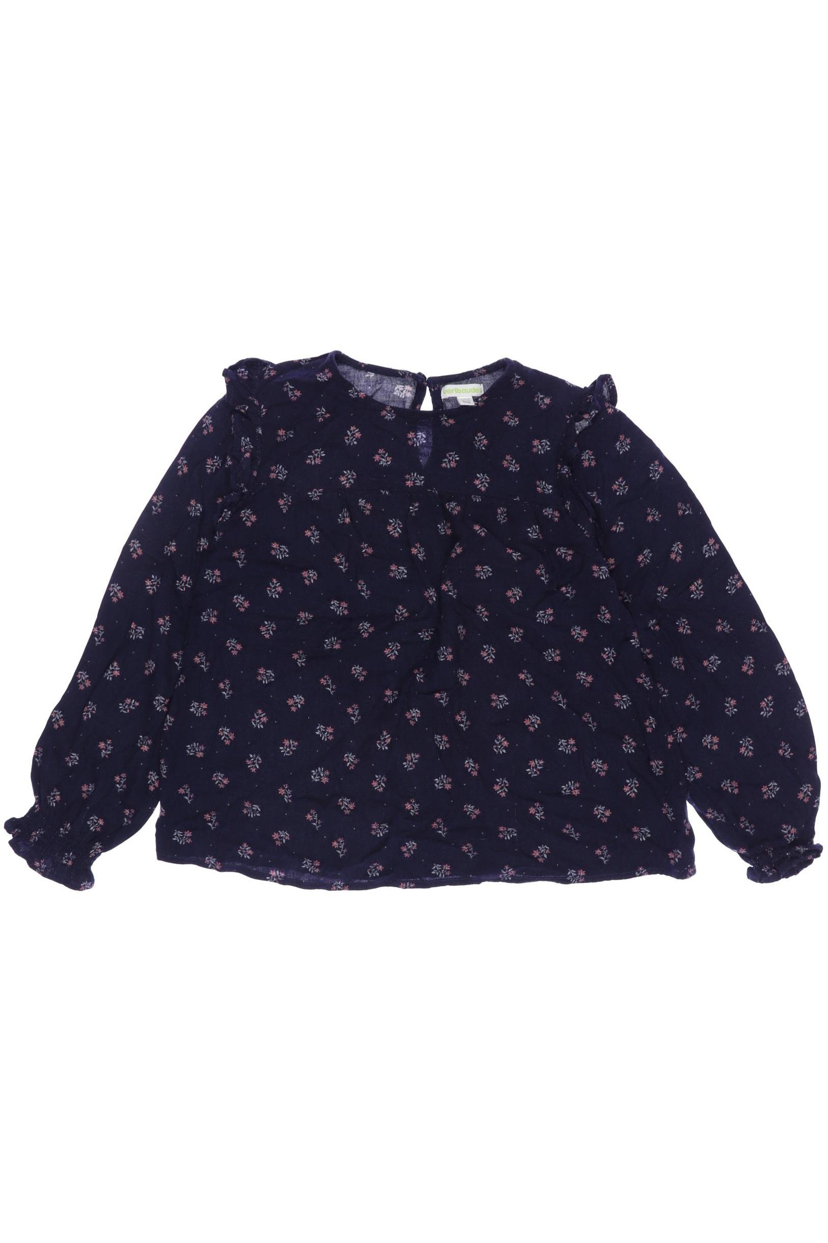 

vertbaudet Damen Langarmshirt, marineblau, Gr. 134