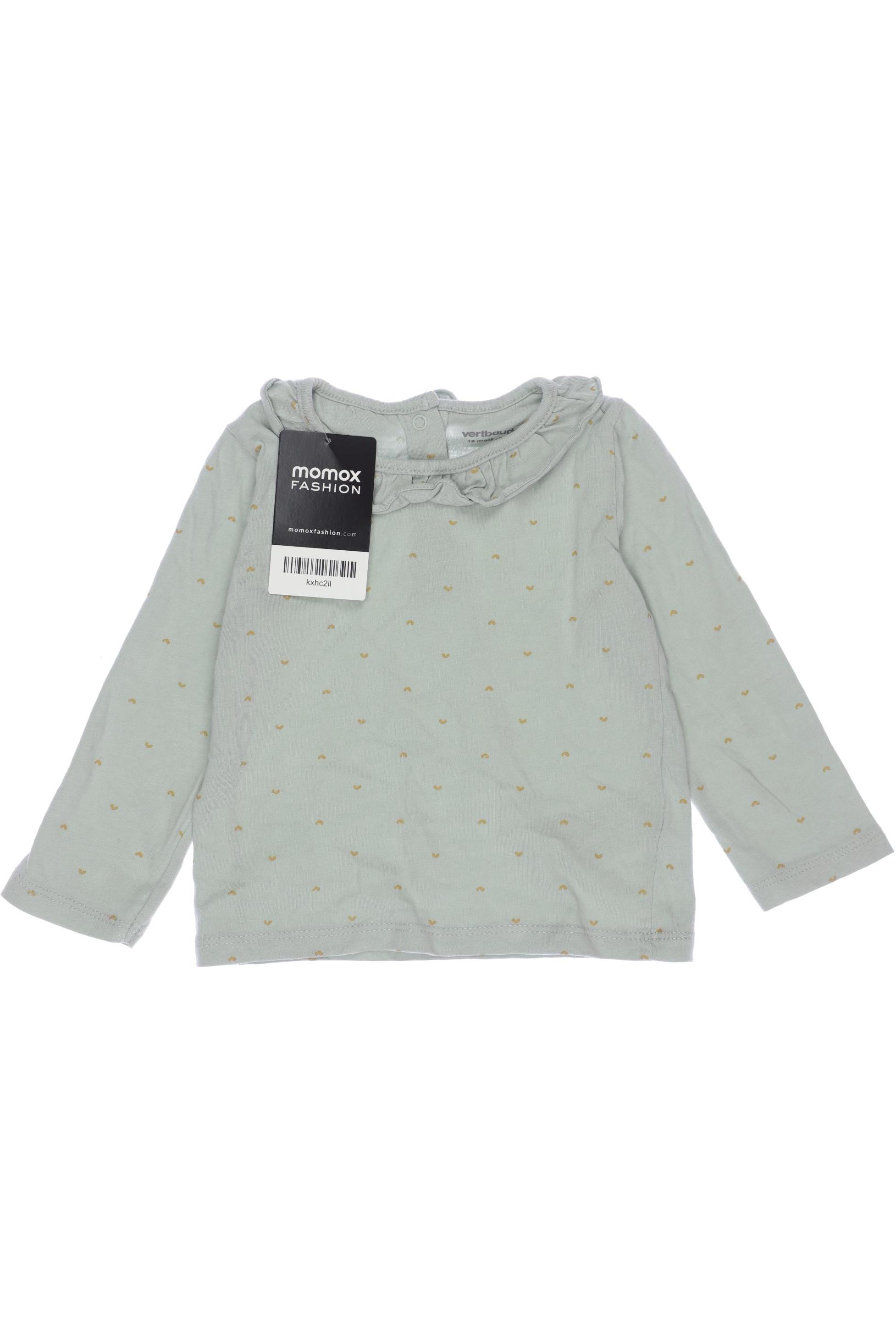

vertbaudet Damen Langarmshirt, hellgrün, Gr. 80