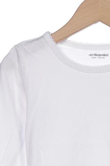 Thumbnail - vertbaudet Mädchen Langarmshirt, weiß, Gr. 104