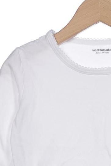 Thumbnail - vertbaudet Mädchen Langarmshirt, weiß, Gr. 104