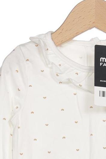 Thumbnail - vertbaudet Mädchen Langarmshirt, weiß, Gr. 68