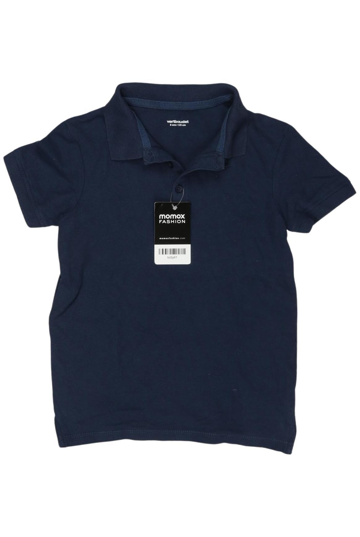 

vertbaudet Mädchen Poloshirt, marineblau, Gr. 128
