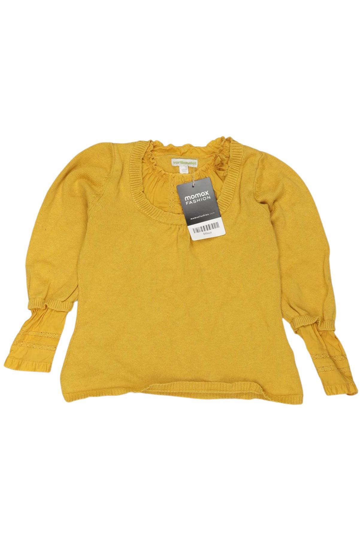 

vertbaudet Mädchen Pullover, gelb, Gr. 110