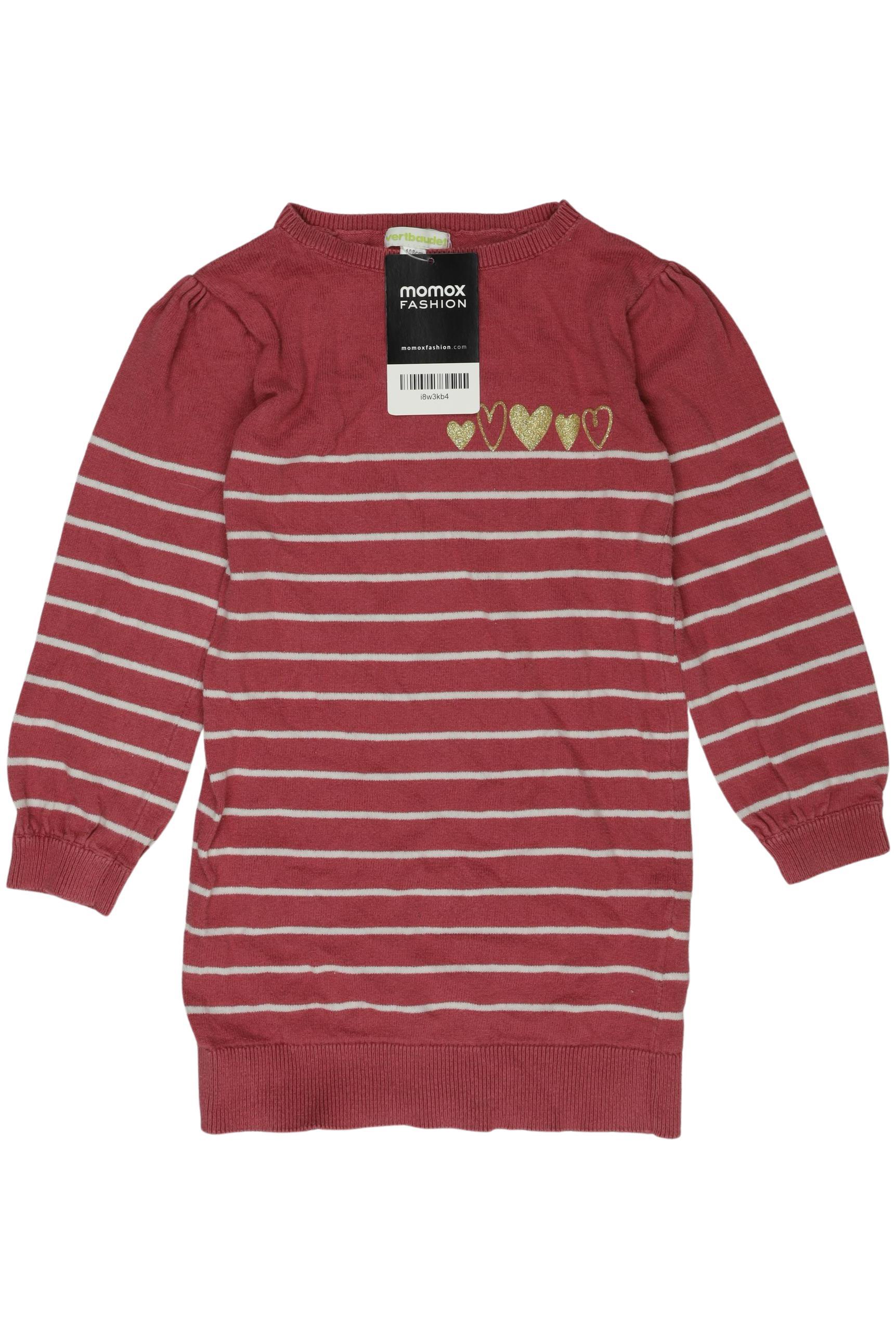 

vertbaudet Mädchen Pullover, rot, Gr. 116