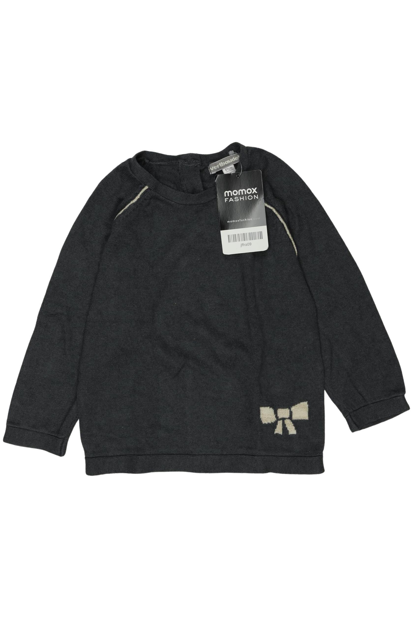 

vertbaudet Mädchen Pullover, grau, Gr. 80