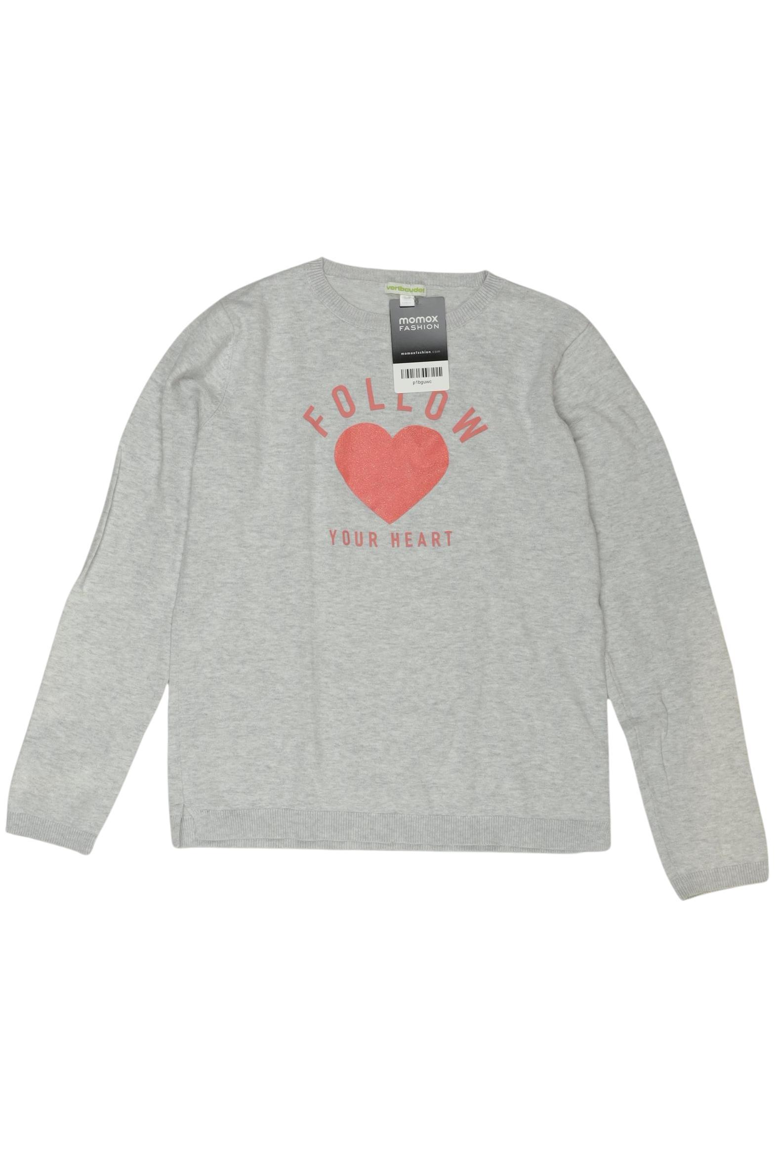 

vertbaudet Mädchen Pullover, grau, Gr. 152
