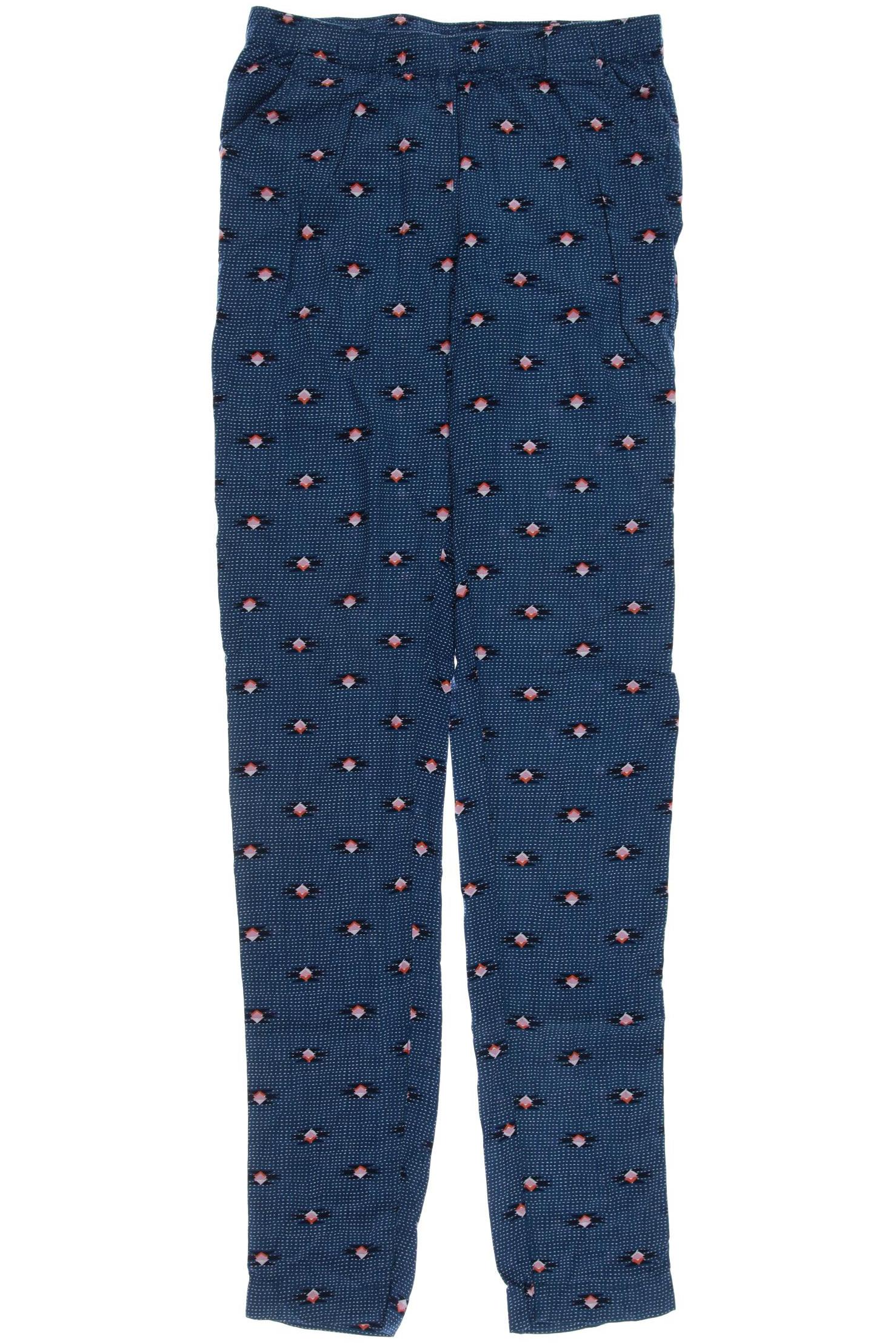 

vertbaudet Damen Stoffhose, blau, Gr. 14