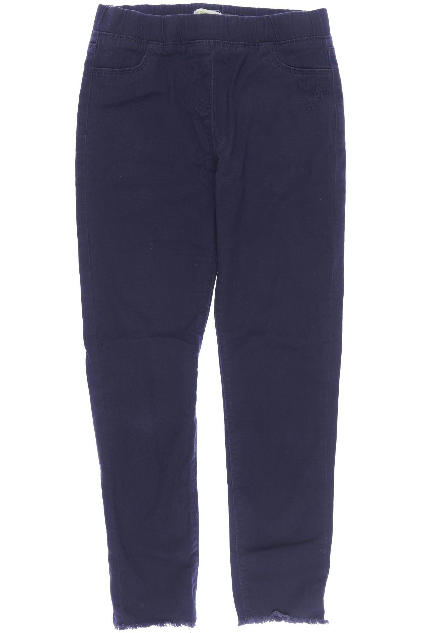 

vertbaudet Damen Stoffhose, marineblau, Gr. 140