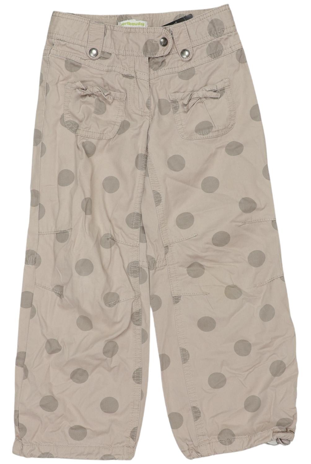 

vertbaudet Damen Stoffhose, beige, Gr. 104