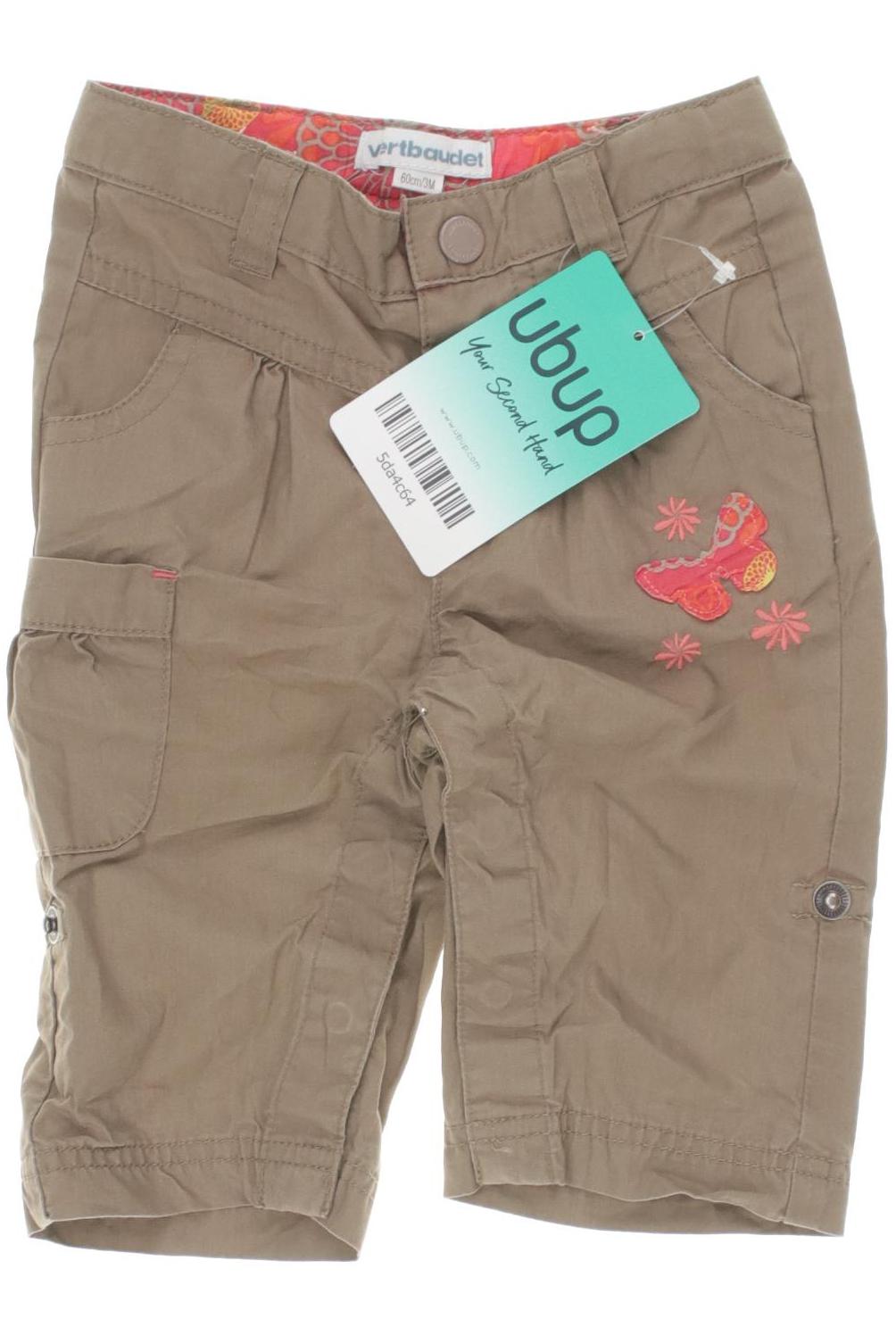 

vertbaudet Damen Stoffhose, braun, Gr. 62