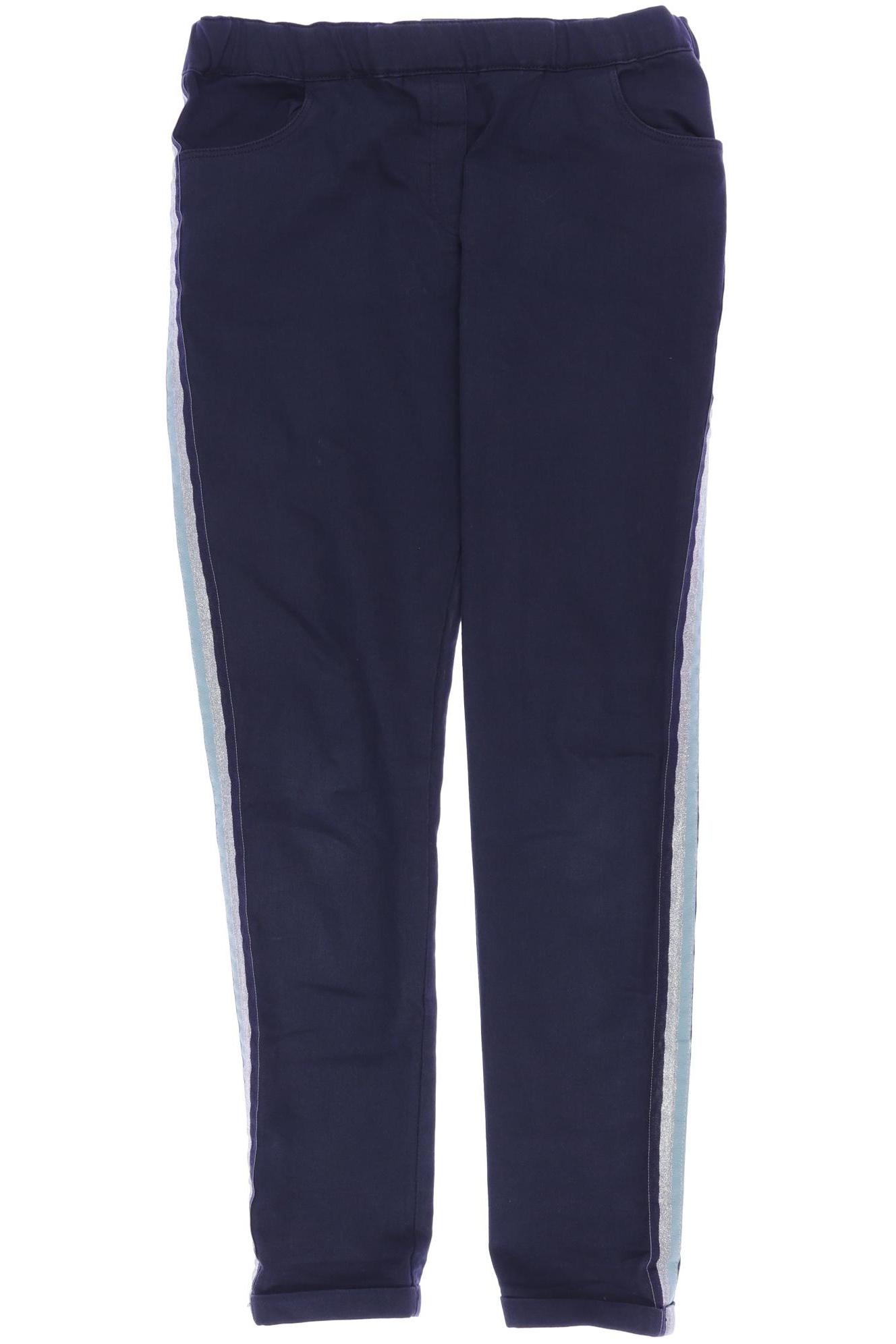 

vertbaudet Damen Stoffhose, marineblau, Gr. 152