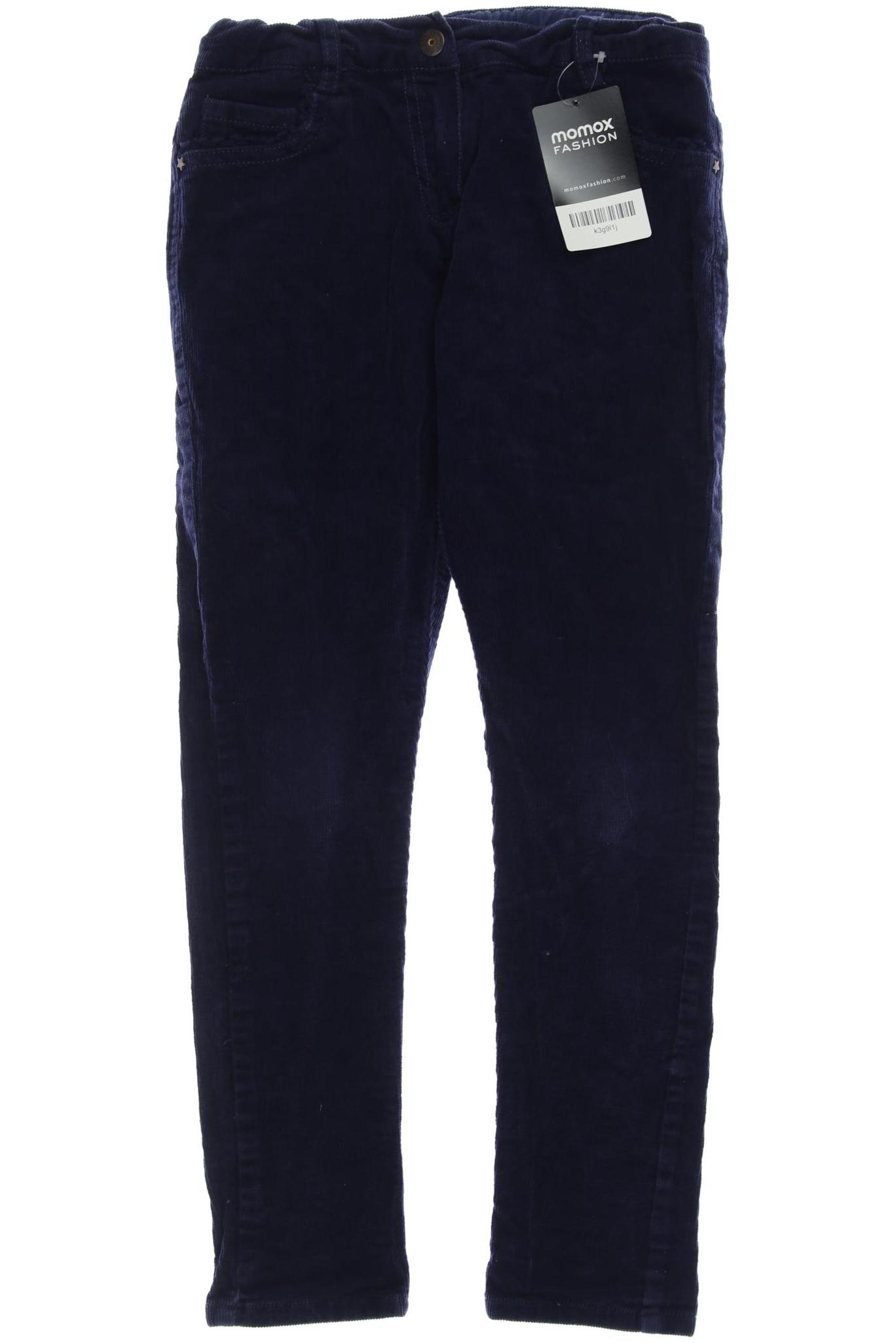 

vertbaudet Damen Stoffhose, marineblau, Gr. 134