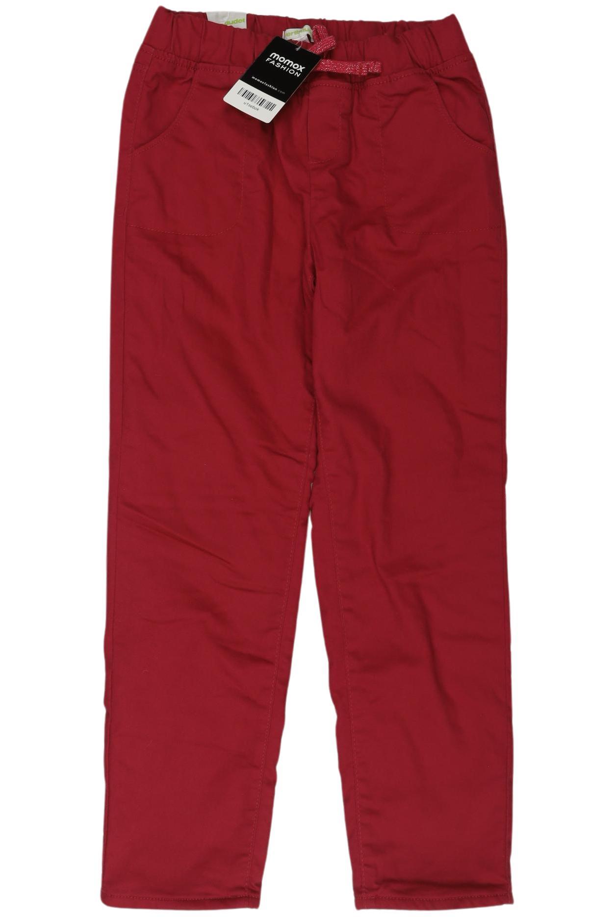 

vertbaudet Mädchen Stoffhose, rot, Gr. 140