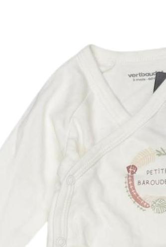 Thumbnail - vertbaudet Mädchen Strampler, weiß, Gr. 56