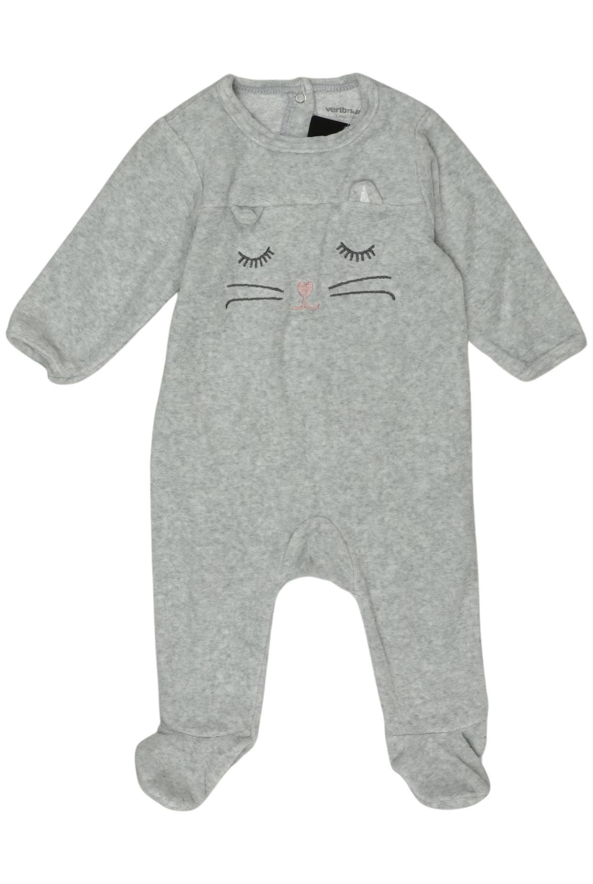 

vertbaudet Mädchen Strampler, grau, Gr. 62