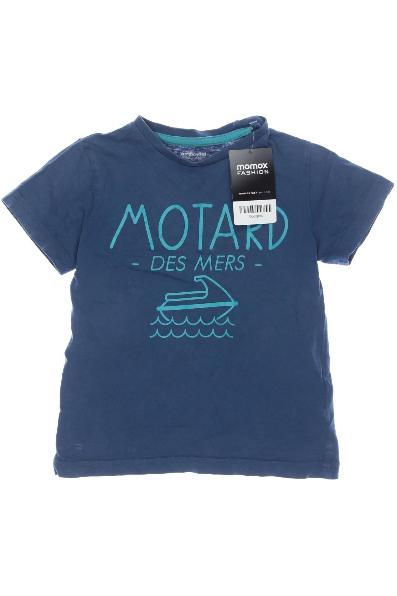 

vertbaudet Damen T-Shirt, marineblau, Gr. 104