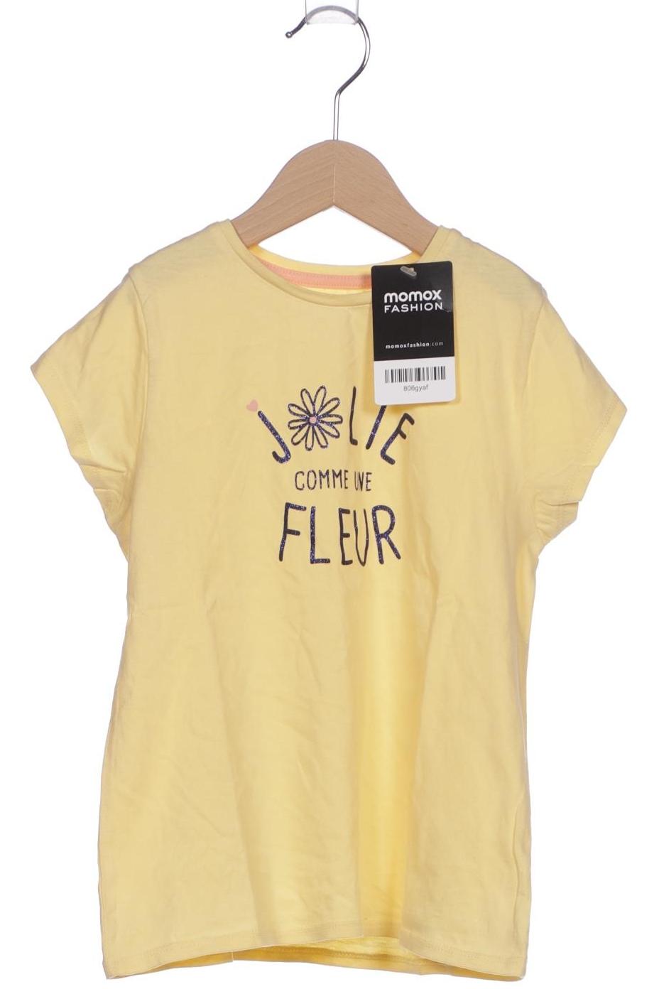

vertbaudet Damen T-Shirt, gelb, Gr. 128