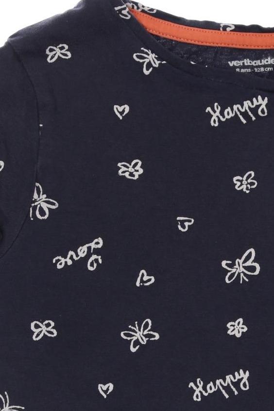 Thumbnail - vertbaudet Mädchen T-Shirt, grau, Gr. 128