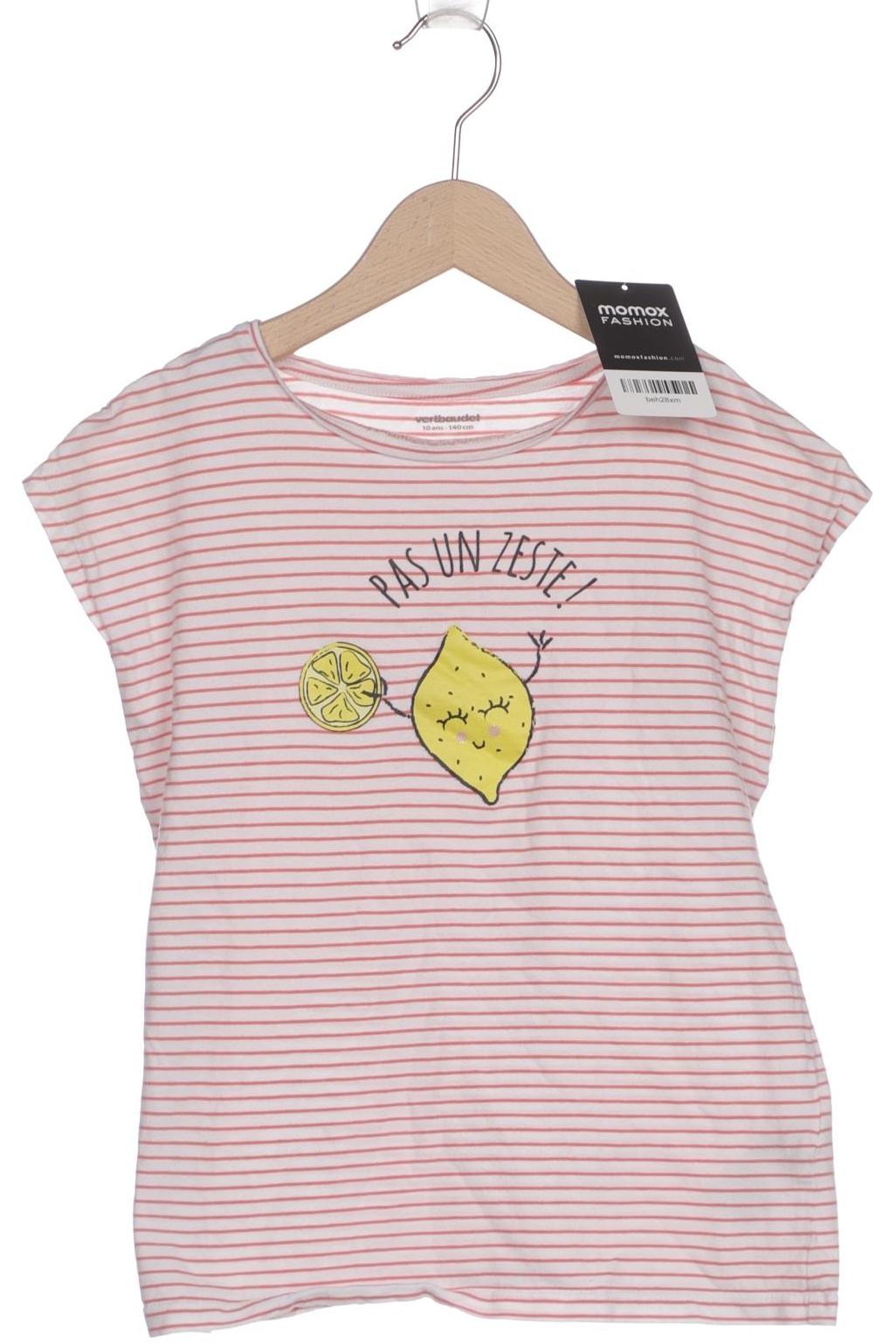 

vertbaudet Damen T-Shirt, weiß, Gr. 140