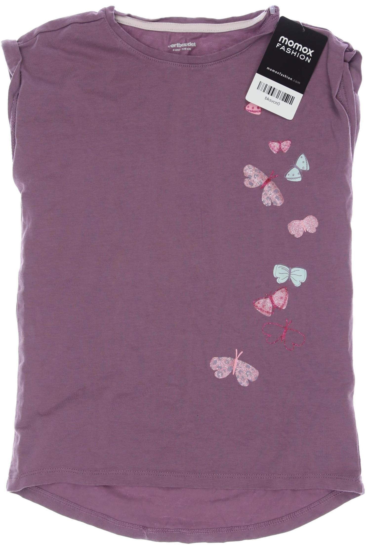 

vertbaudet Damen T-Shirt, flieder, Gr. 128
