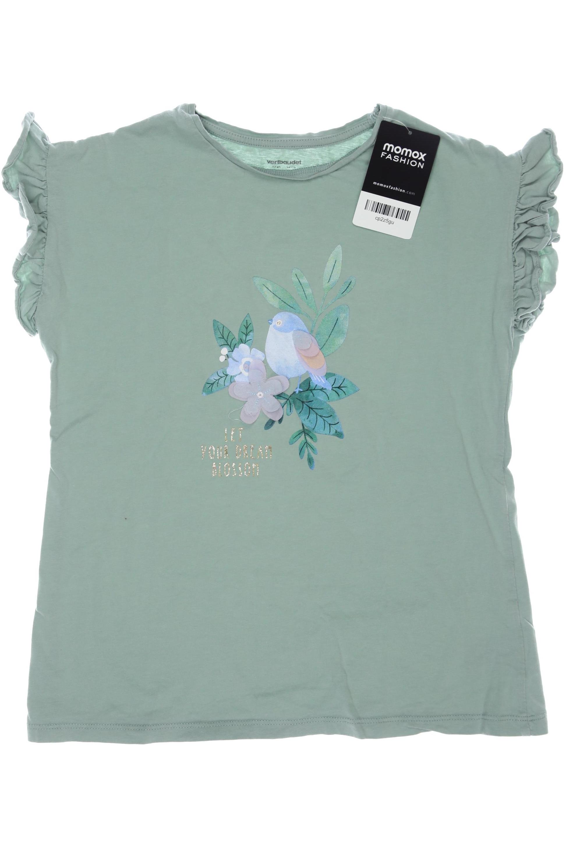 

vertbaudet Damen T-Shirt, grün, Gr. 146