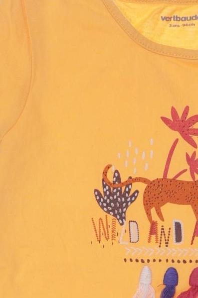 Thumbnail - vertbaudet Damen T-Shirt, orange, Gr. 92