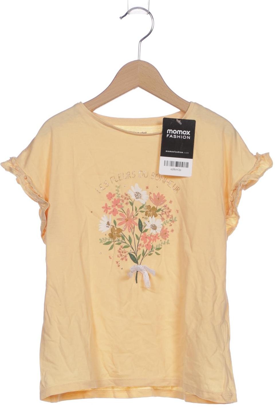 

vertbaudet Damen T-Shirt, gelb, Gr. 128