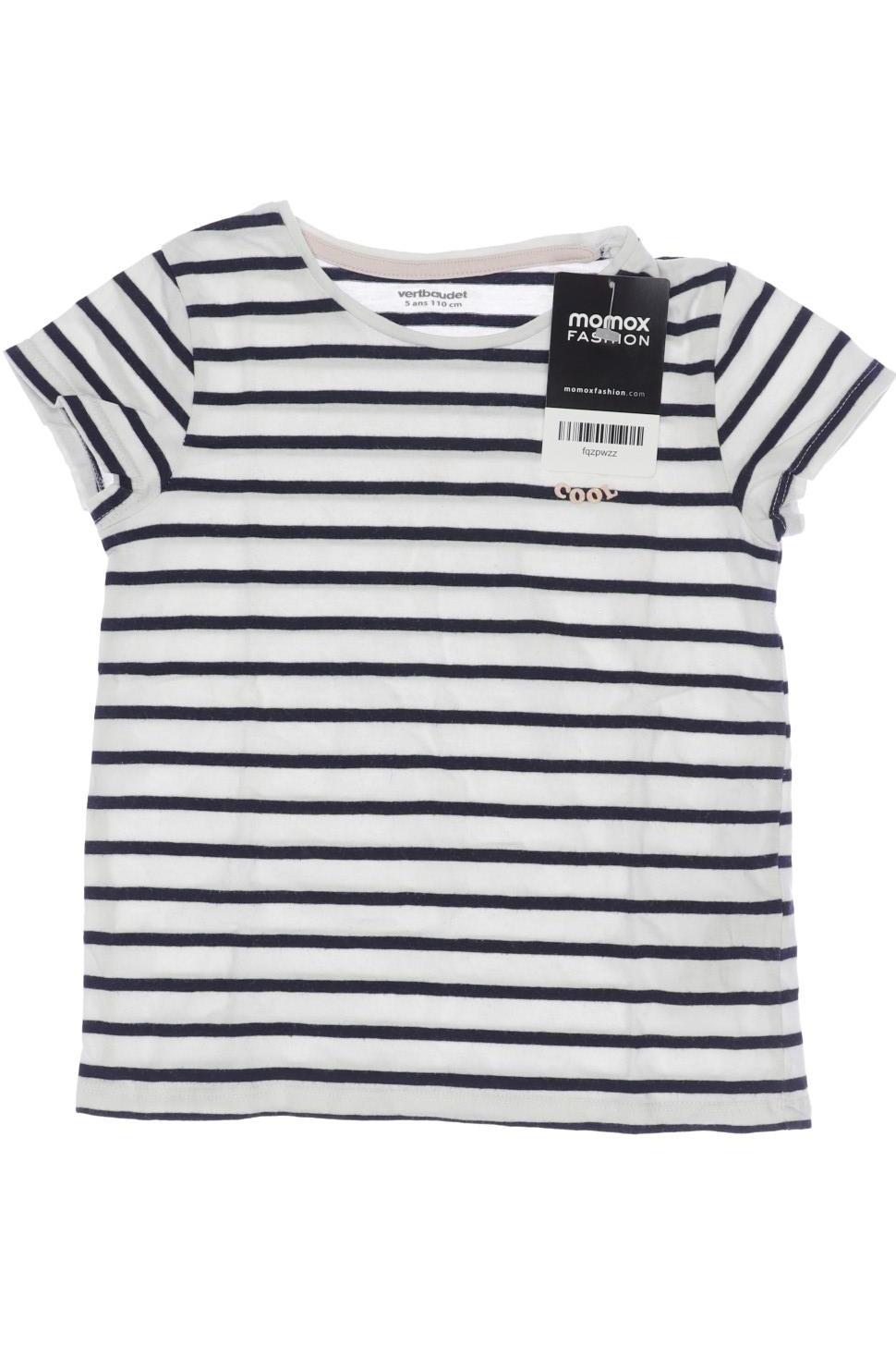 

vertbaudet Damen T-Shirt, weiß, Gr. 110