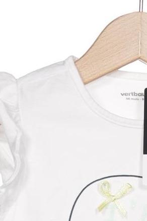 Thumbnail - vertbaudet Mädchen T-Shirt, weiß, Gr. 92