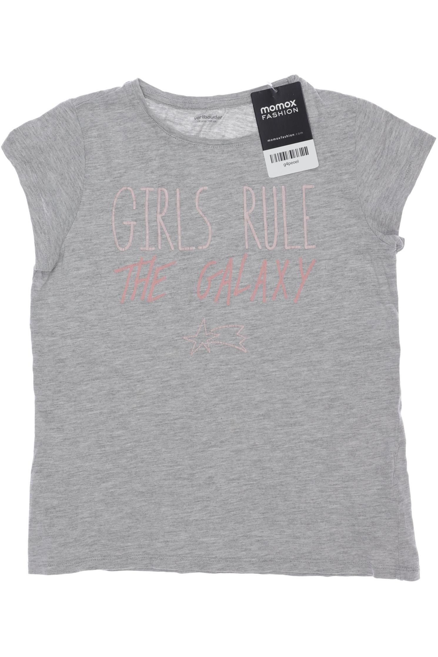 

vertbaudet Damen T-Shirt, grau, Gr. 134