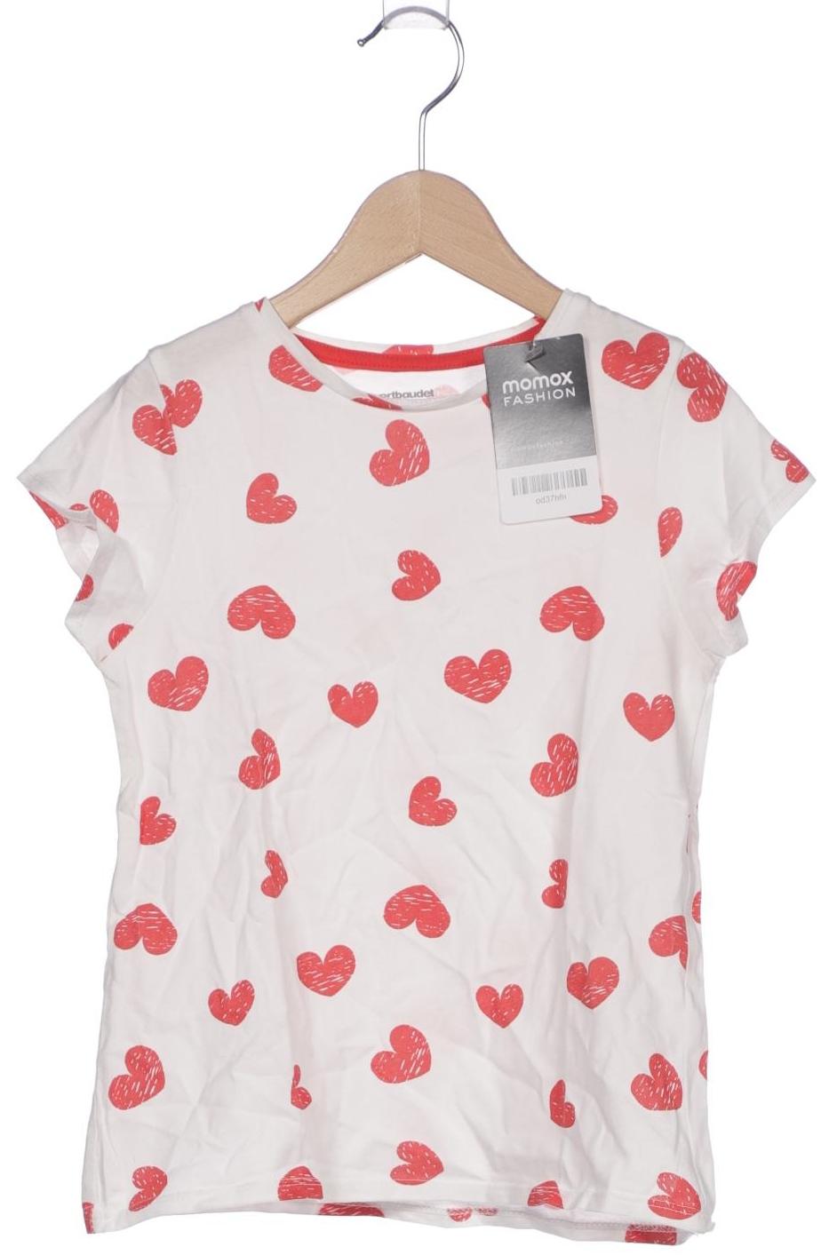

vertbaudet Damen T-Shirt, weiß, Gr. 128