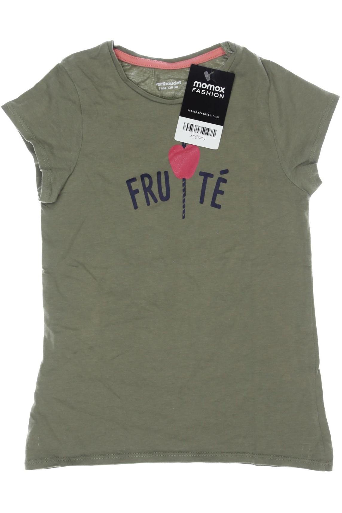 

vertbaudet Damen T-Shirt, grün, Gr. 128