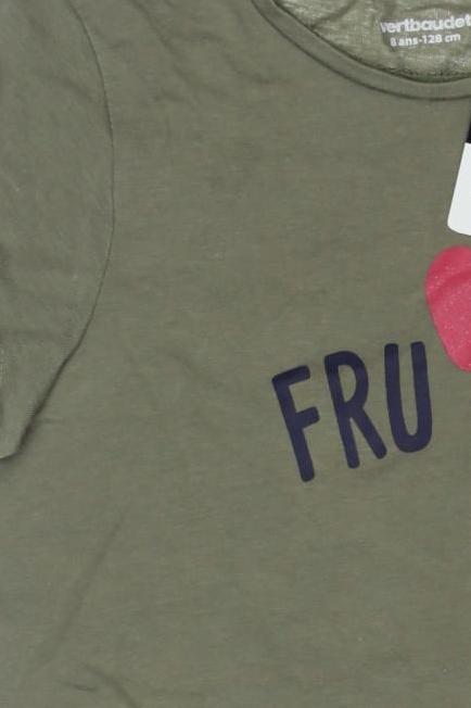 Thumbnail - vertbaudet Mädchen T-Shirt, grün, Gr. 128