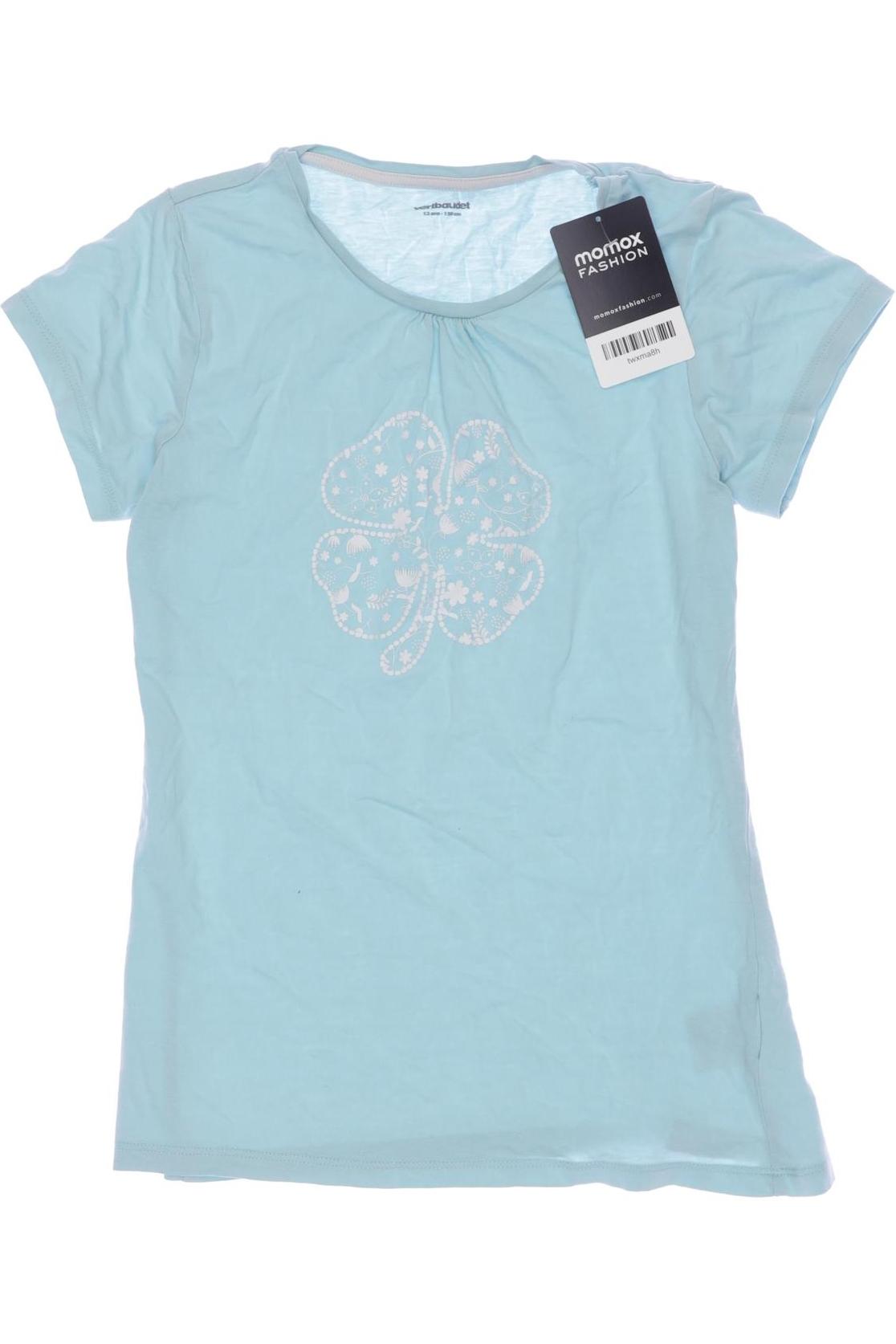 

vertbaudet Damen T-Shirt, türkis, Gr. 152