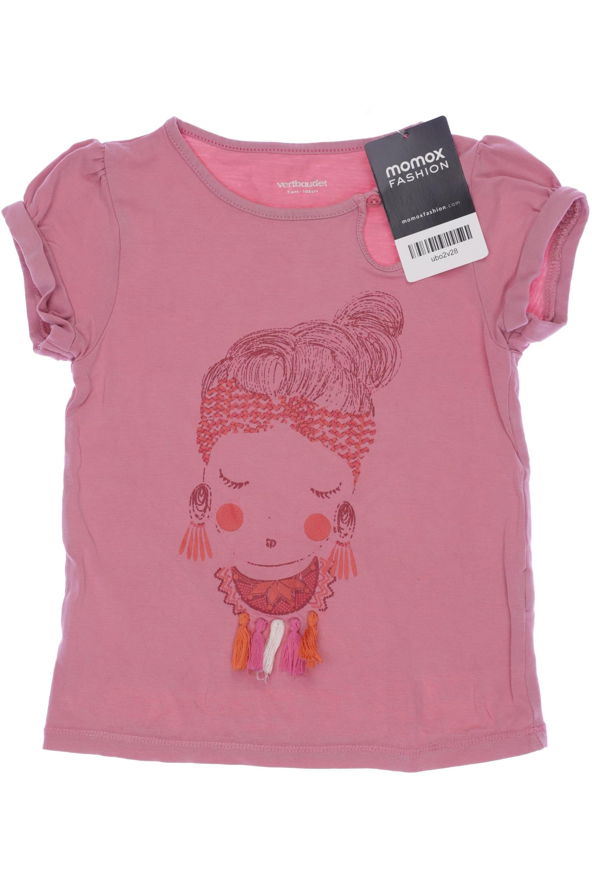 

vertbaudet Damen T-Shirt, pink, Gr. 116