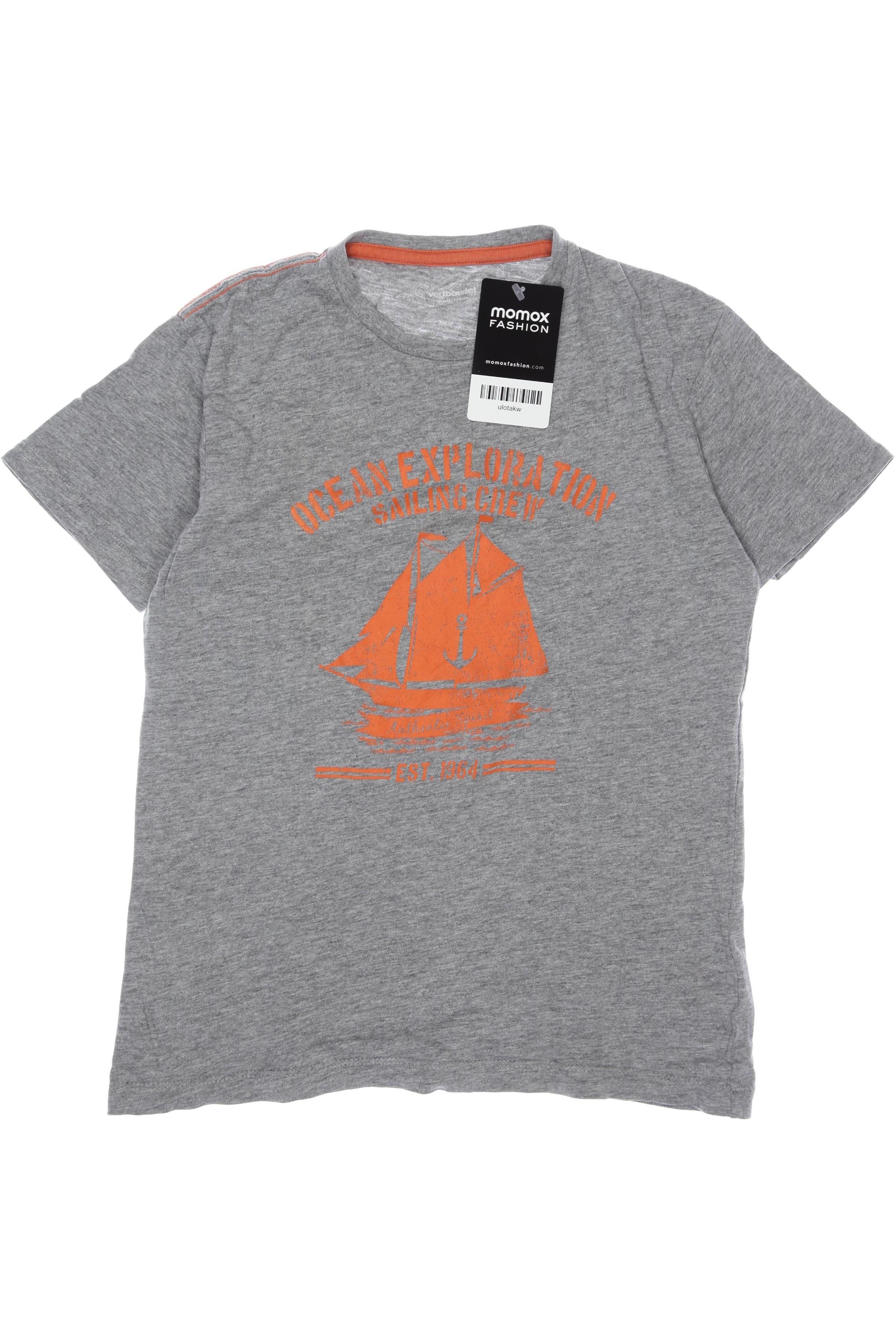 

vertbaudet Damen T-Shirt, grau, Gr. 134
