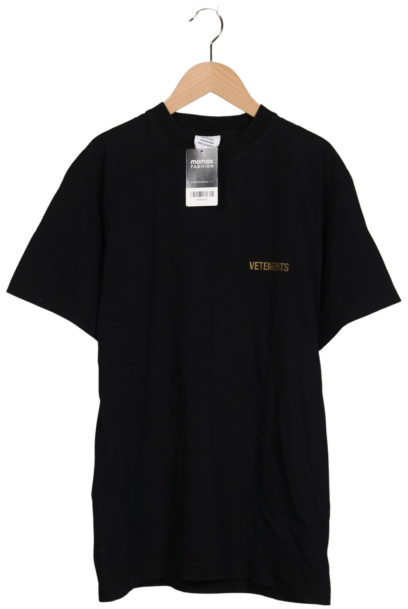 

Vetements Herren T-Shirt, schwarz, Gr. 44
