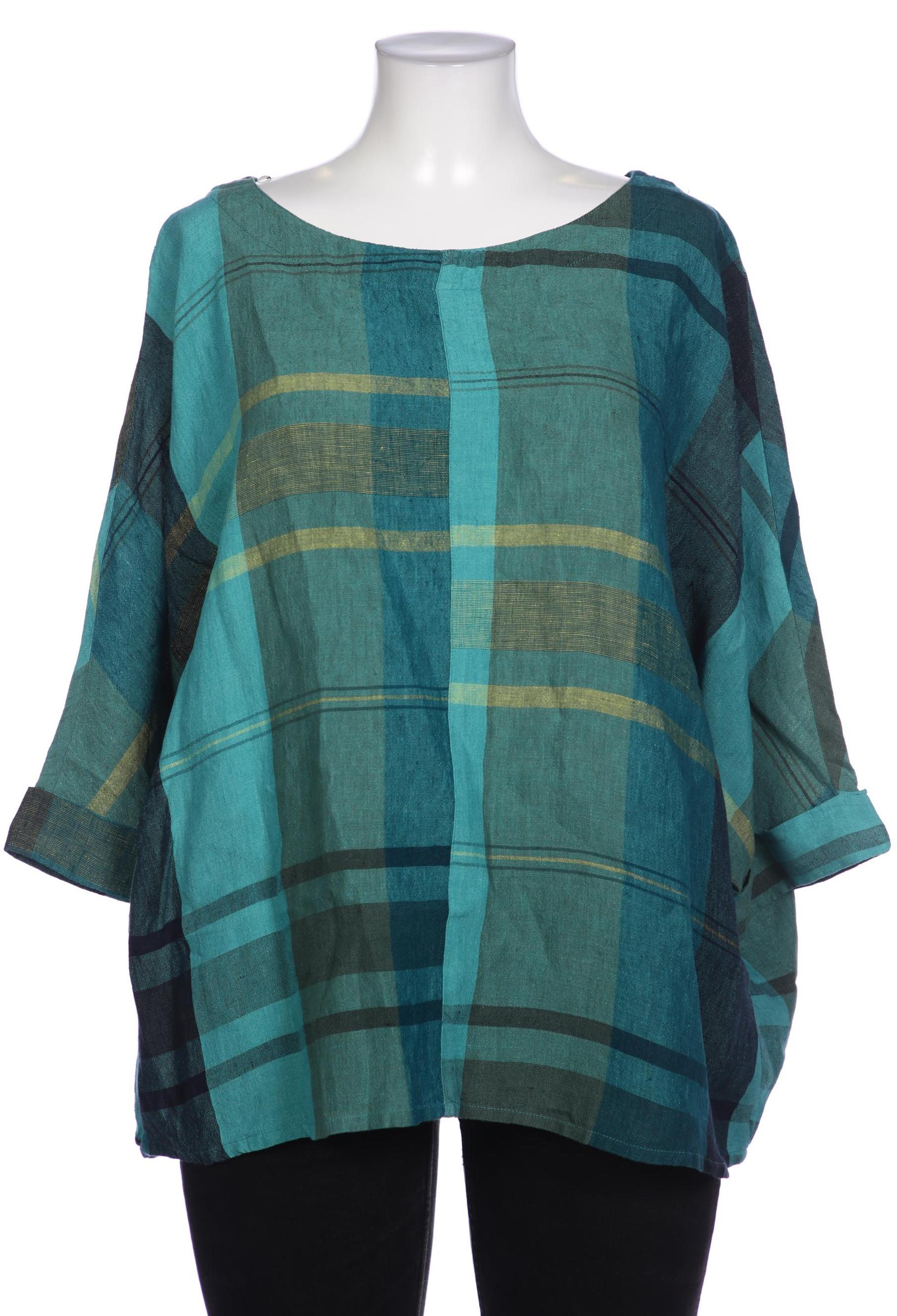 

Vetono Damen Bluse, türkis, Gr. 16