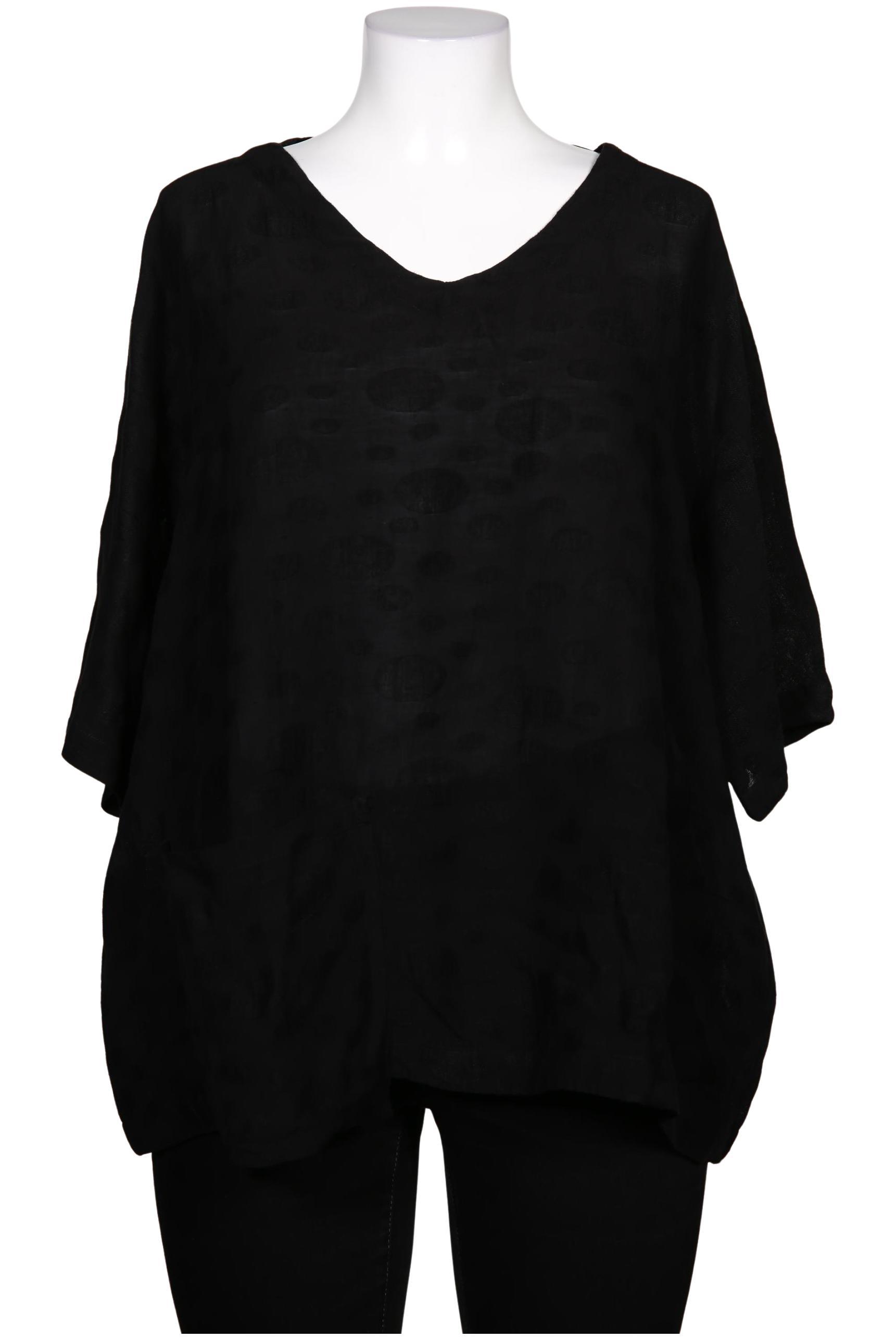 

Vetono Damen Bluse, schwarz, Gr. 16